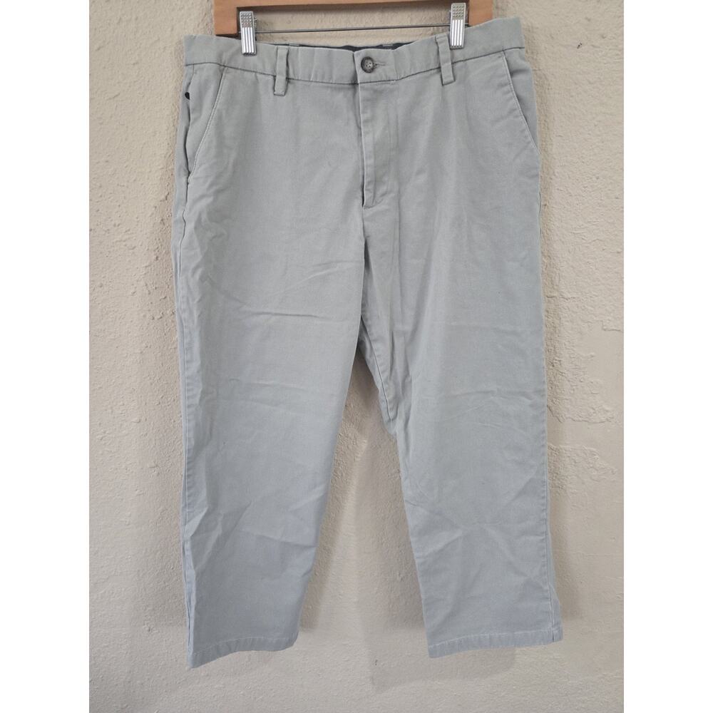 Dockers Classic-Fit Dress Pants Men's Stretchy Beige, Zipper Pocket, Size 36x30